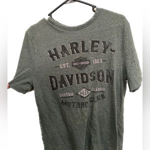 Medium Green Harley Davidson T-shirt